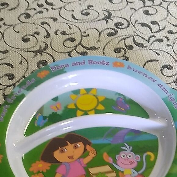 Dora the Explorer Kids Plate - Picture 4 of 5